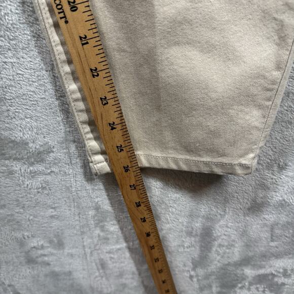 d.jeans NEW Womens Denim Jeans 22W Beige Ankle Plus Stretch Zipper Pockets - Picture 10 of 12